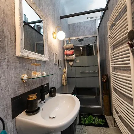 Malou, Cuisine, Salle D'eau, Terrasse Amenagée Appartement Olliergues